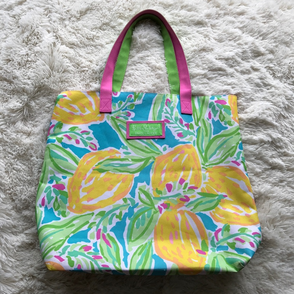 MAKE AN OFFER!! 🍋 Lilly Pulitzer canvas tote